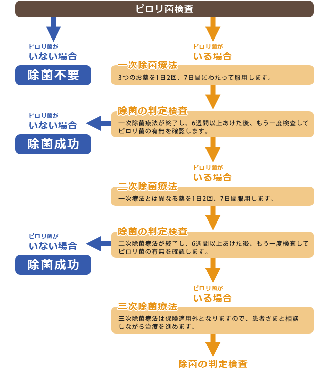 ピロリ菌除菌治療